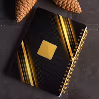 دفتر یادداشت طرح لاکچری