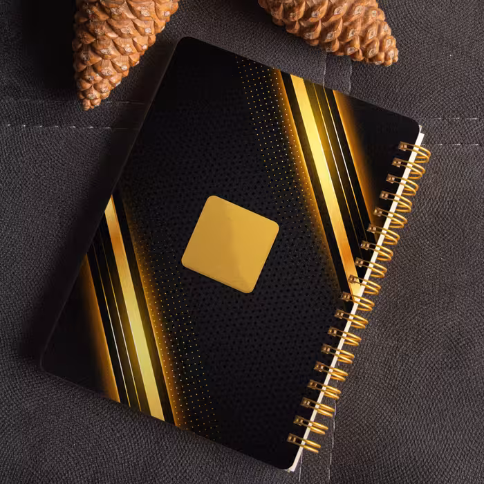 دفتر یادداشت طرح لاکچری