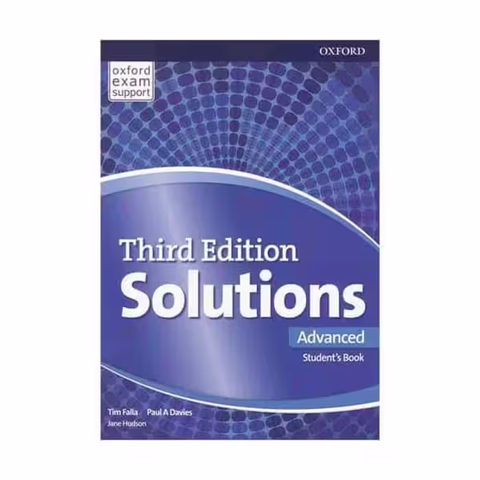 کتاب Solutions advanced