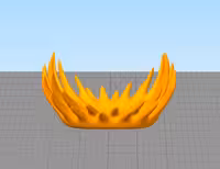 مدل سه بعدی جااکسسوری شاخه دار (STL)