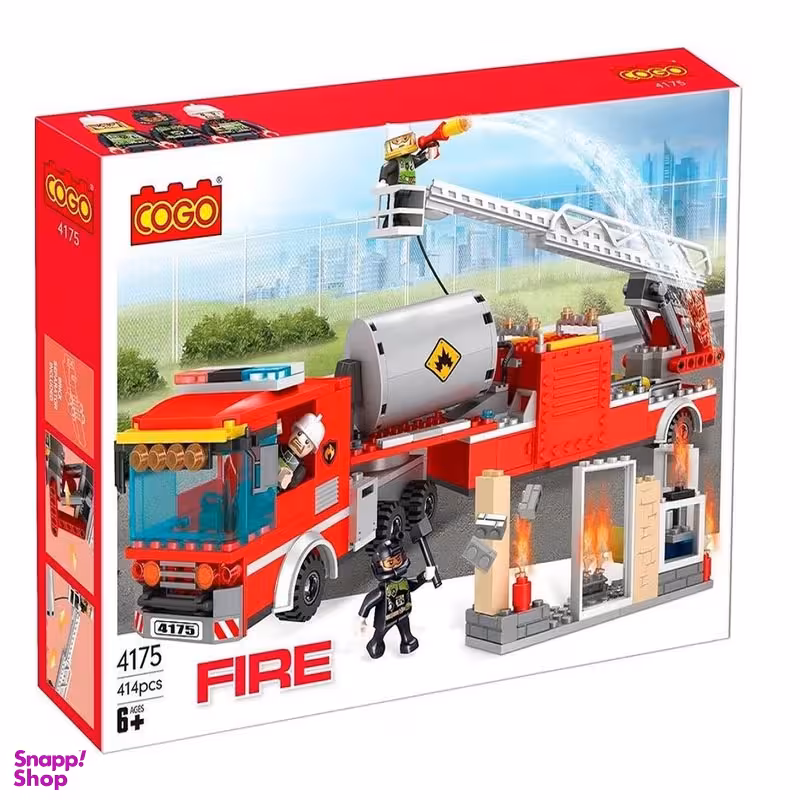 ساختنی کوگو مدل ماشین آتشنشانی کد 4175