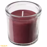 شمع معطر دور شیشه ای مدل STÖRTSKÖN | برند ایکیا | ارسال 15 الی 20 روز کاری