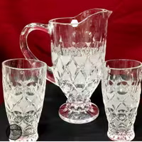 پارچ ولیوان آنجلیکا کریستال درجه یک خارجی