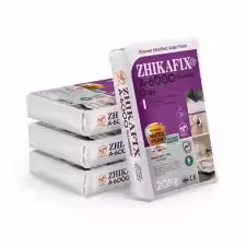 چسب کاشی پودری ژیکافیکس A-6000 خاکستری