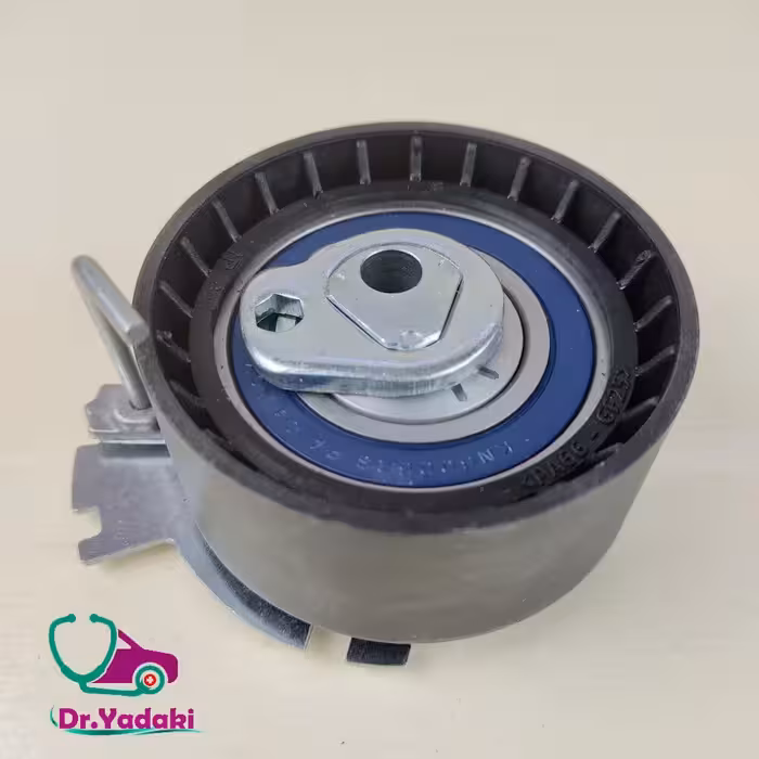 غلتک تسمه سفت کن پژو 206 تیپ 5 (موتور TU5) ساعتی شرکتی ایساکو اصل 1160102299