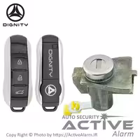 قیمت ست کامل قفل و ریموت های فابریک دیگنیتی