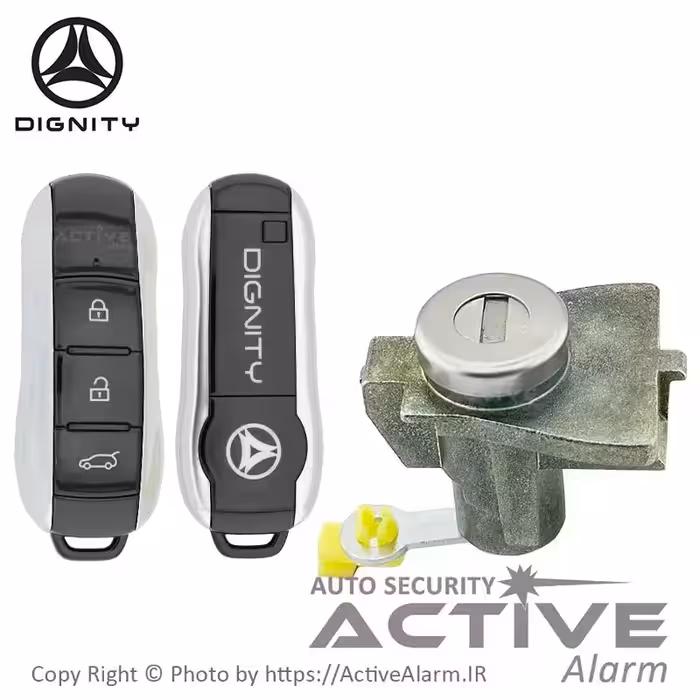 قیمت ست کامل قفل و ریموت های فابریک دیگنیتی