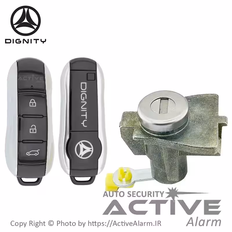 قیمت ست کامل قفل و ریموت های فابریک دیگنیتی