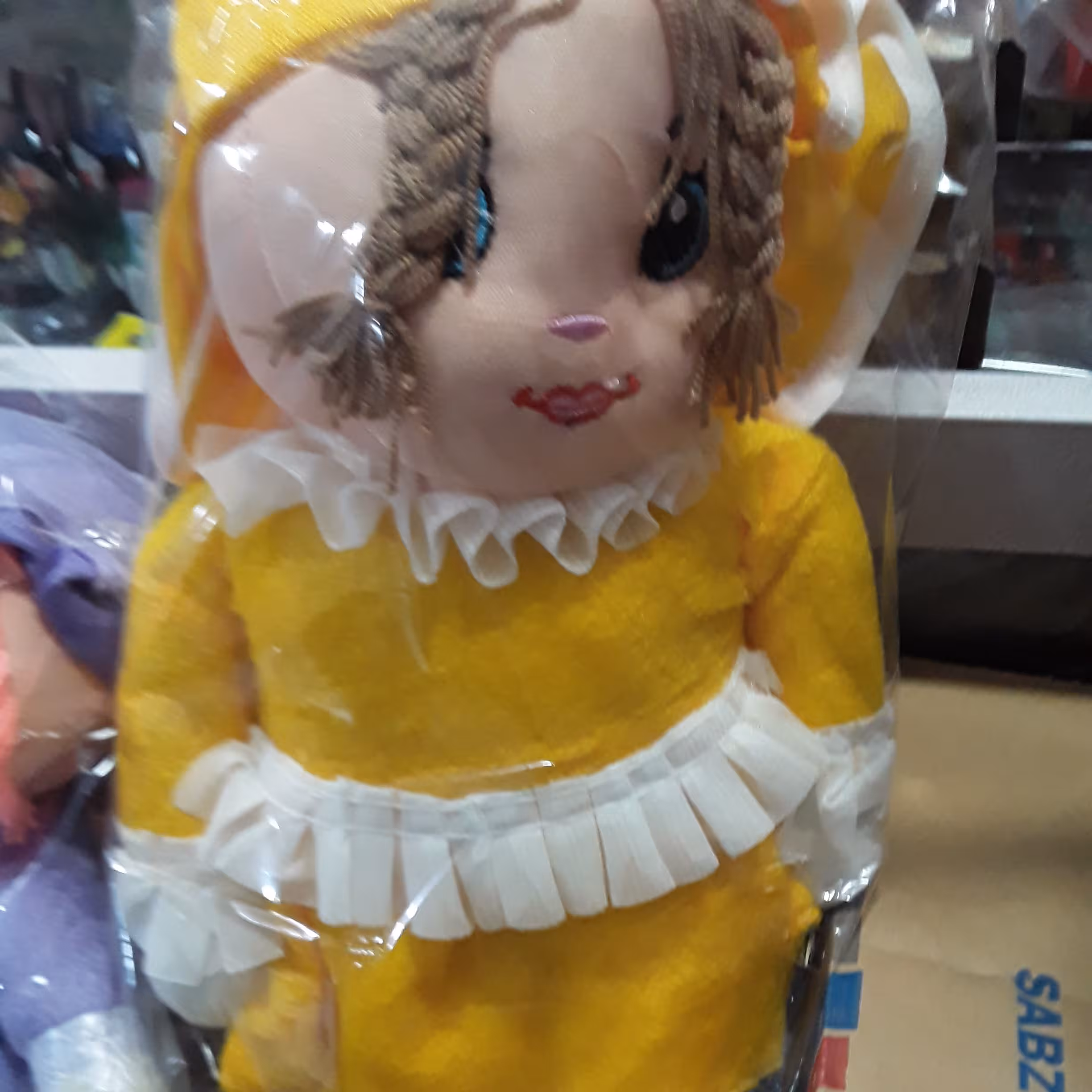 عروسک ابری دخترانه سایز متوسط