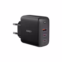 شارژر دیواری 3 پورت 90 واتی آکی مدل Aukey Pa-B6S
