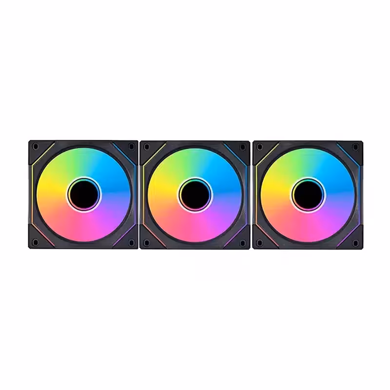 فن کیس لیان لی LIANLI UNI Fan SL120 INFINITY Black بسته 3 عددی