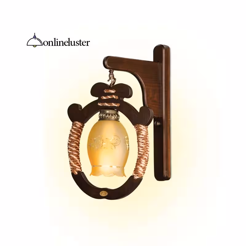 دیواری چوبی حلقه ای