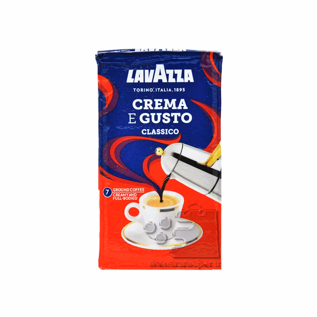 پودر قهوه کرم گوستو کلاسیک ( موکا پات ) 250 گرم لاواتزا - lavazza
