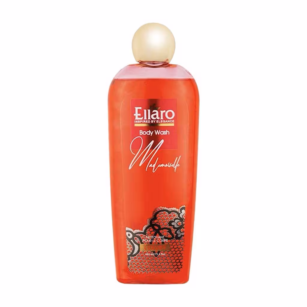 شامپو بدن مادمازل الارو 450 میلی‌ لیتر | Ellaro Madmoiselle Body Wash