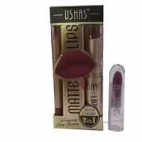 رژ لب جامد و مداد لب یوشاس شماره 03 USHAS