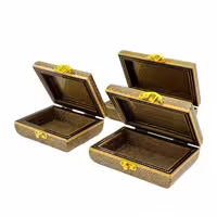 جعبه خاتم کاری مدل تمام خاتم تذهیب سری