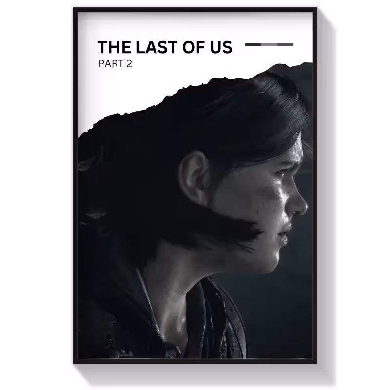 تابلو گیمینگ بازی The Last Of Us 2