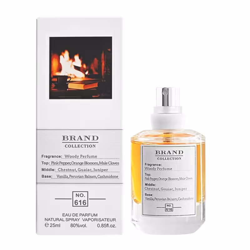 ادکلن برند کالکشن Brand Collection کد 616 مشابه رایحه Maison Martin Margiela By the Fireplace حجم 25ml