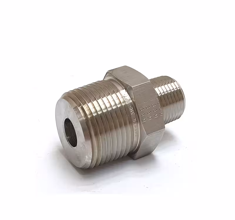 مغزی تبدیل (هگز نیپل) پارکر مدل Parker-16-8MHN-SS