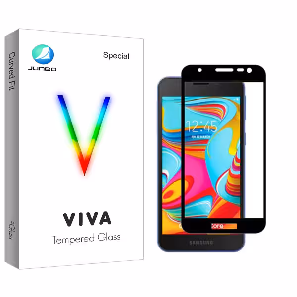 محافظ صفحه نمایش شیشه ای جانبو مدل Viva Glass مناسب برای گوشی موبایل سامسونگ Galaxy A2 Core
