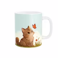 ماگ پاد آفرین طرح گربه کد 2309
