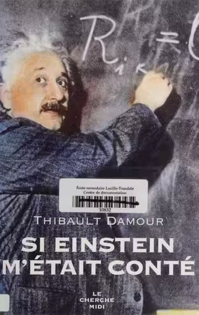 خرید و دانلود نسخه کامل کتاب Si Einstein m'était conté