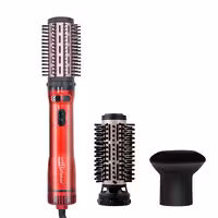 سشوار برس دار چرخشی هاتکر مدل HT-302 | کالا مکس
