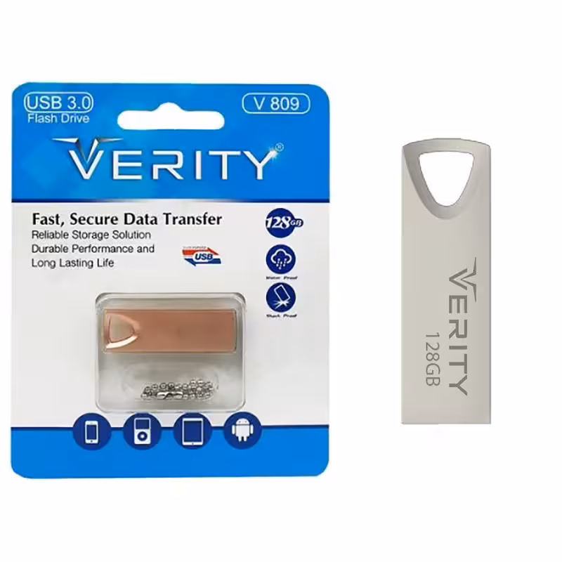 فلش 128گیگ VERITY V809 USB3.0