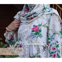 عباوتنپوش نیلی پیراهن نخی و لایی کوب شده  سبک و راحت به دلیل ازادی و راحتی که دارد مناسب روزمره  میباشد