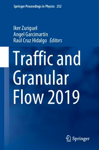 خرید و دانلود نسخه کامل کتاب Traffic and Granular Flow 2019