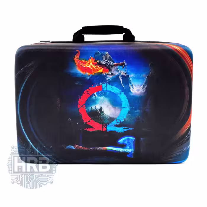 کیف کنسول PS5 اسلیم طرح God Of War - سه کاره
