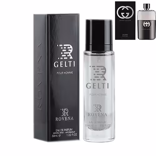 عطر ادکلن مینی گوچی گیلتی مردانه روونا | Gucci Guilty Pour Homme حجم 30 میل(اسانس فرانسوی)