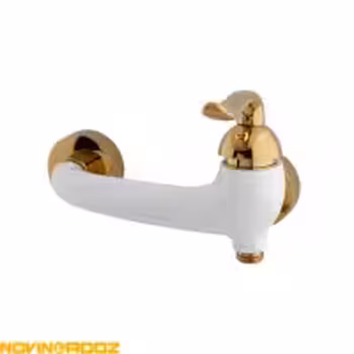 شیر توالتی مدل آرچر سفید طلایی