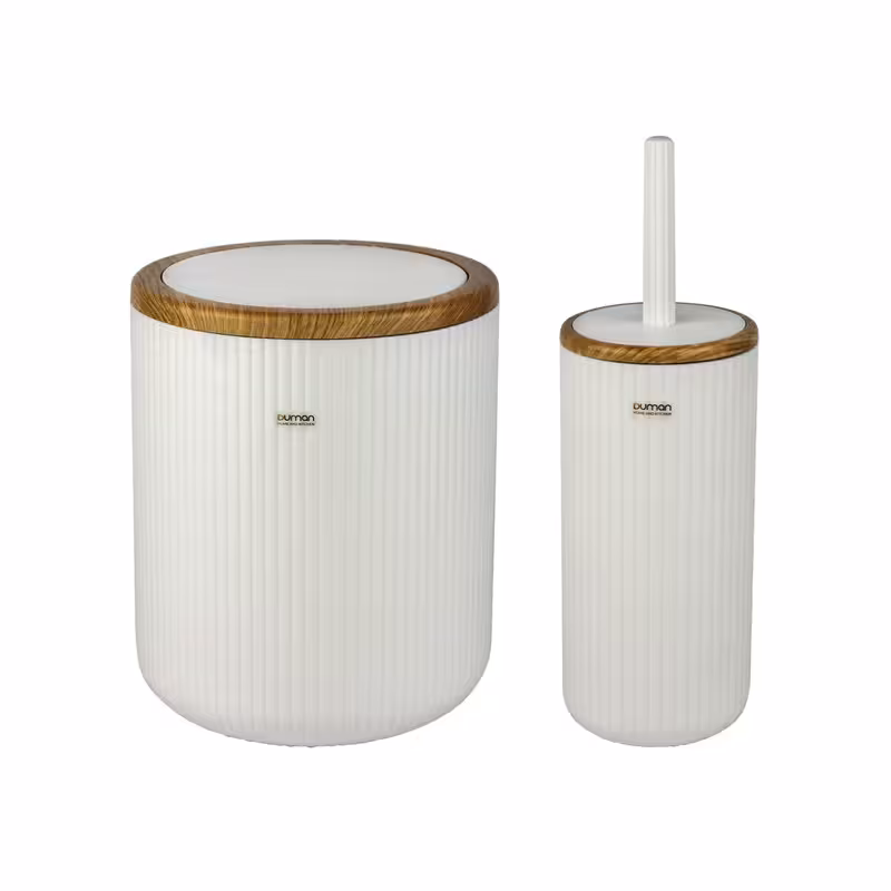 ست سطل و فرچه دومان مدل شیاردار کد 208 | کالا مکس