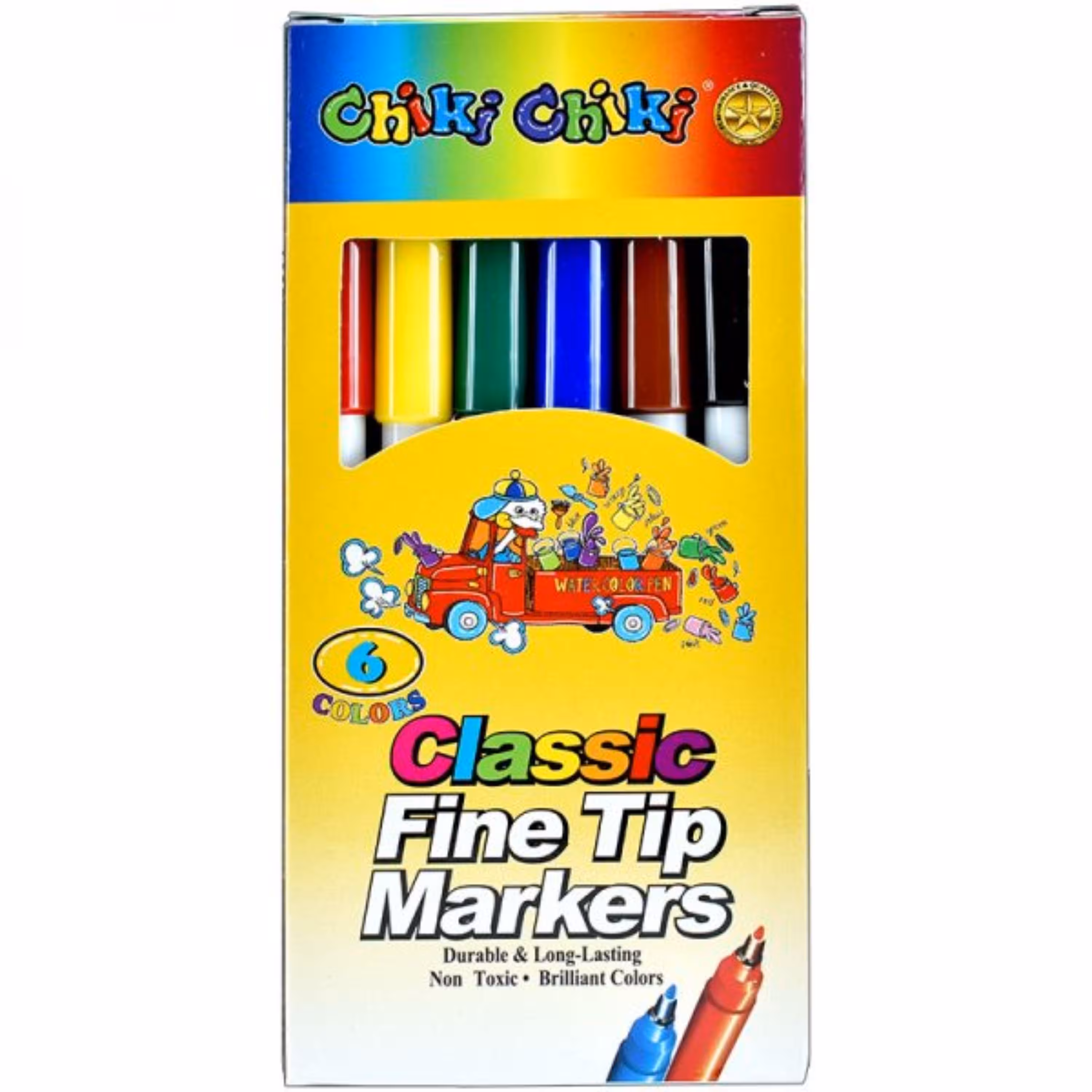 ماژیک 6 رنگ چیکی چیکی