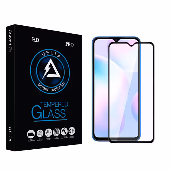 محافظ صفحه نمایش سرامیکی دلتا مدل HD مناسب برای گوشی موبایل شیائومی Redmi 9