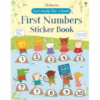 Usbone get ready for school Numbers sticker book