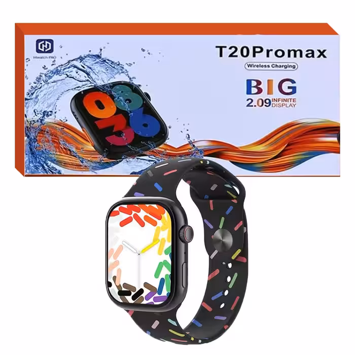 ساعت هوشمند T20 Pro Max مشکی SERIES9