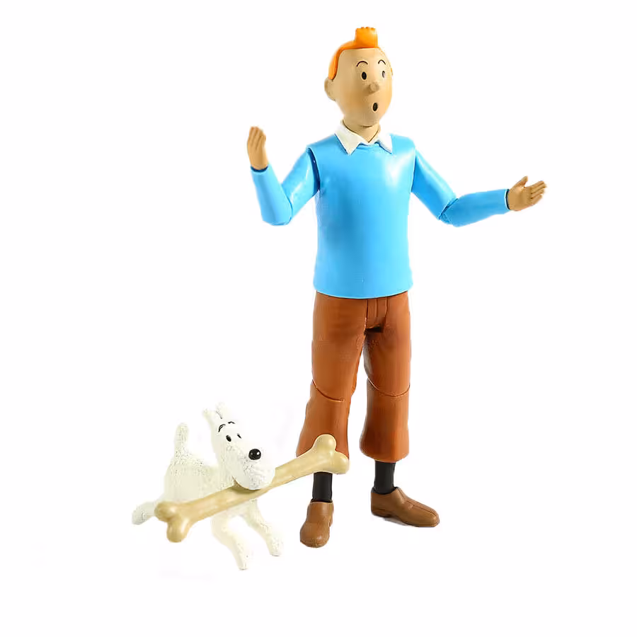 اکشن فیگور تن تن | Tin Tin | به همراه میلو