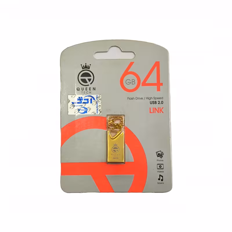 فلش مموری کوئین تک فلزی ظرفیت 64 گیگابایت