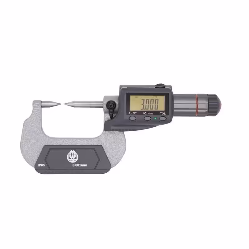 میکرومتر دیجیتال سوزنی 50 تا 75 میلی متر با دقت 0.001 ورکا مدل 6162-217