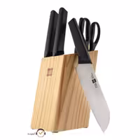 ست چاقوی آشپزخانه HuoHou 6-Piece Kitchen Knife Set Lite (HU0058)