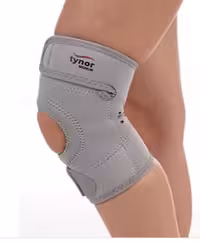 زانوبند قابل تنظیم پد دار کشکک باز نئوپرن تینور کد J-05