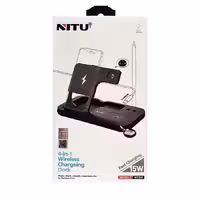 استند وایرلس شارژ نیتو مدل NITU 4IN1 Wireless Charger NT200