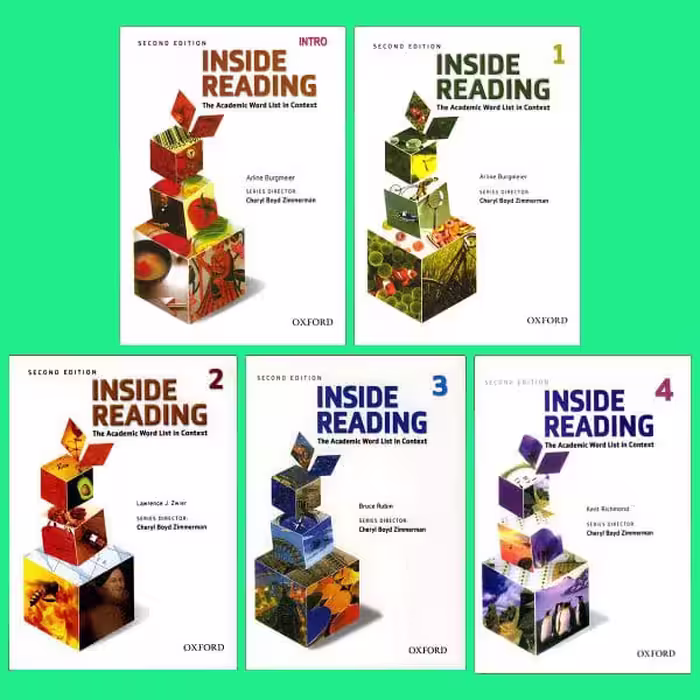مجموعه 5 جلدی کتاب Inside Reading انتشارات Oxford