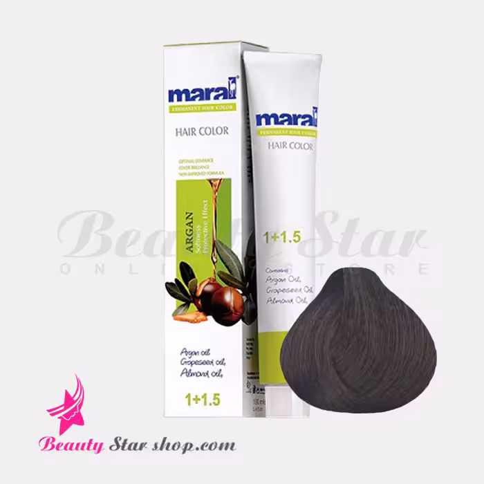 رنگ مو قهوه ای تیره مارال شماره 3.0 حجم 100 میلی لیتر