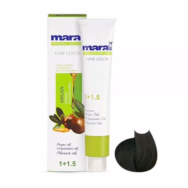 رنگ مو مارال سری زیتونی مدل قهوه ای زیتونی متوسط شماره 4.3