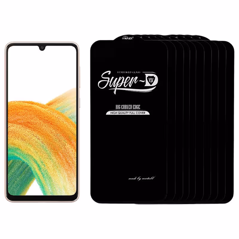 محافظ صفحه نمایش میتوبل مدل سوپر دی مناسب برای گوشی موبایل سامسونگ GALAXY A33 بسته 10 عددی