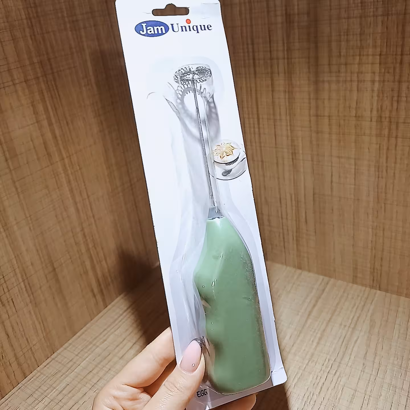 مینی همزن کف ساز قهوه و کاپوچینو(همزن کافی کوچک) رنگ سبز