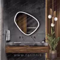 آینه دستشویی مدرن زرین نیک مدل AD031